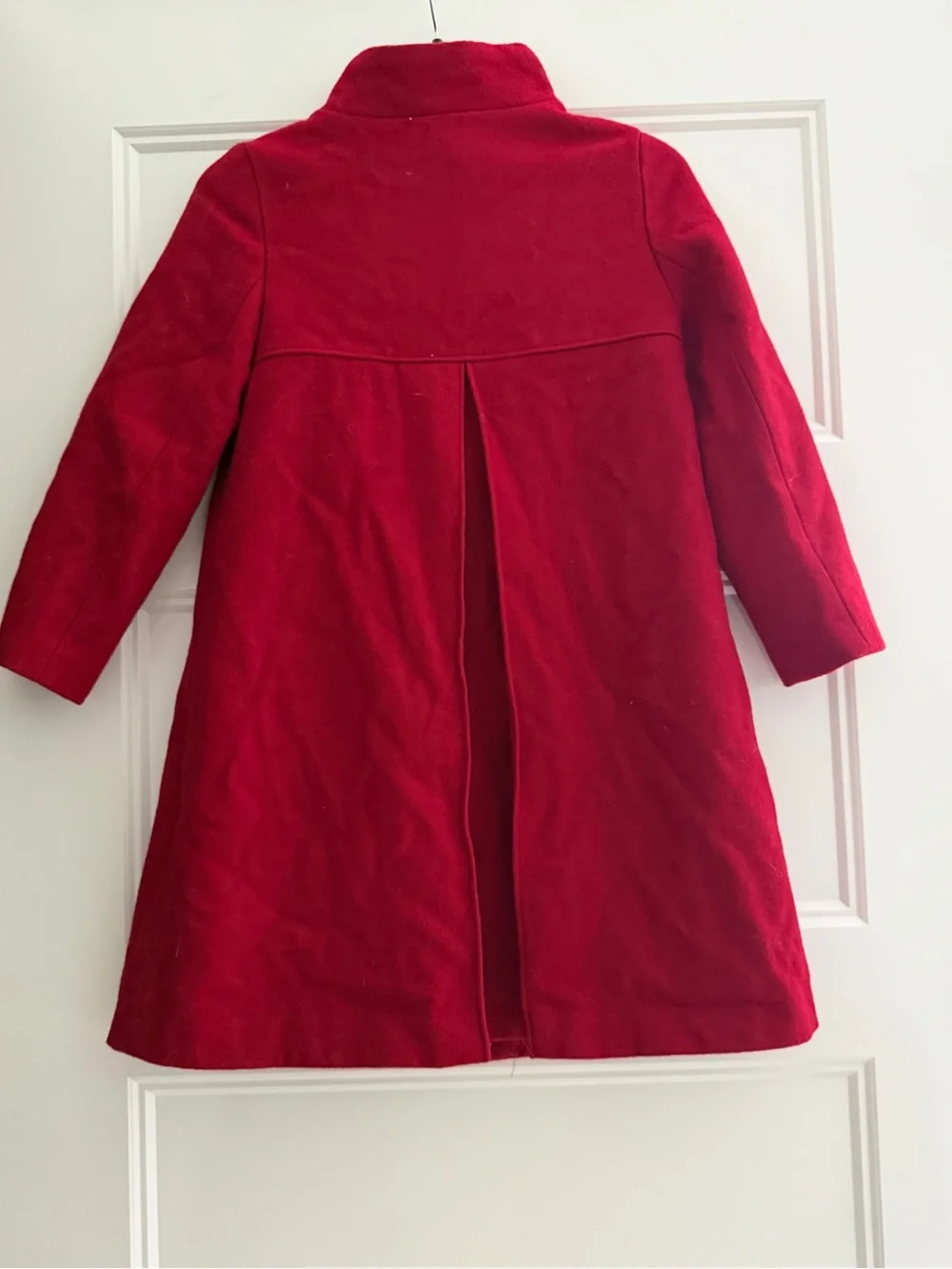 Gymboree Girls' Bright Red A-Line Wool Coat